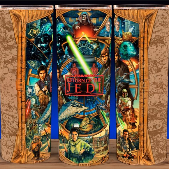 Star Wars Return of the Jedi Cup Mug Tumbler 20oz - Picture 1 of 3